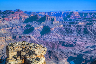 From Turnout near Lipan Point, South Rim, Grand Canyon National Park, UNESCO World Heritage Site, Arizona, United States of America, North America