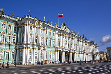 State Hermitage Museum, UNESCO World Heritage Site, St. Petersburg, Russia, Europe