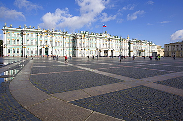 State Hermitage Museum, UNESCO World Heritage Site, St. Petersburg, Russia, Europe