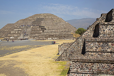 Pyramid of the Moon, Teotihuacan Archaeological Zone, UNESCO World Heritage Site, State of Mexico, Mexico, North America