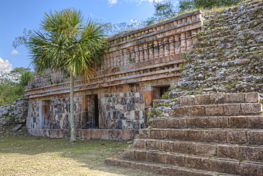 Mayan Ruins, Cabapak Group, Puuc Style, Chacmultun Archaeological Zone, Chacmultan, Yucatan, Mexico, North America