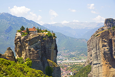 Holy Monastery of Holy Trinity, Meteora, UNESCO World Heritage Site, Thessaly, Greece, Europe