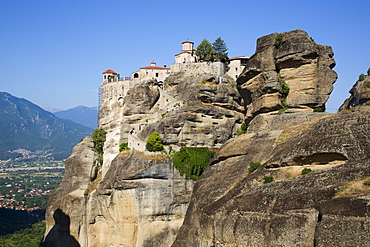 Holy Monastery of Varlaam, Meteora, UNESCO World Heritage Site, Thessaly, Greece, Europe