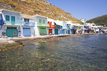 Klima Village, Milos Island, Cyclades Group, Greek Islands, Greece, Europe