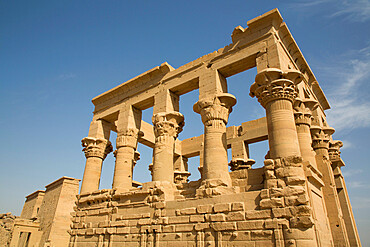 Kiosk of Trajan, Temple of Isis, UNESCO World Heritage Site, Philae Island, Aswan, Nubia, Egypt, North Africa, Africa