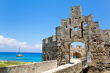 Gate of St. Paul, Rhodes Old Town, UNESCO World Heritage Site, Rhodes, Dodecanese Island Group, Greek Islands, Greece, Europe