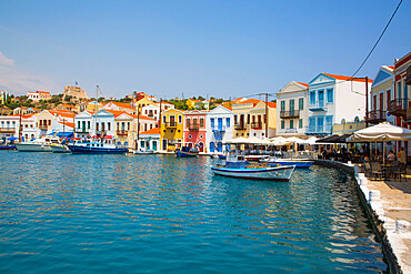 Kastellorizo Harbour, Kastellorizo (Megisti) Island, Dodecanese Group, Greek Islands, Greece, Europe