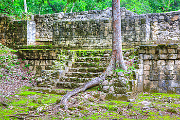 Structure IV-B, Balamku Archaeological Zone, Mayan Ruins, Campeche State, Mexico, North America