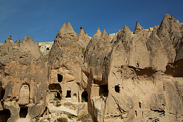 Zelve Open Air Museum, Aydinli Mahallesi, Cappadocia Region, Nevsehir Province, Anatolia, Turkey, Asia Minor, Asia