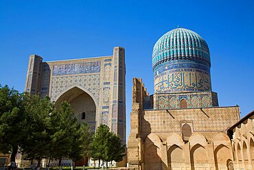 Bibi Khanym Mosque, Built 1399-1405, Samarkand, Uzbekistan