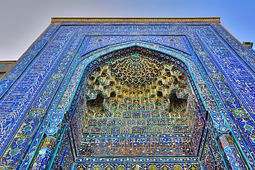 Tuman Oko Mausoleum, Shah-I-Zinda, Samarkand, Uzbekistan