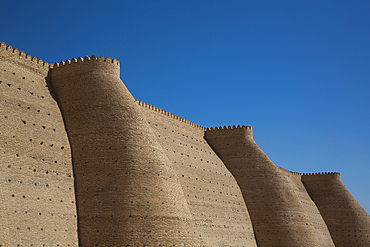 Fortress Wall, Ark of Buhkara, Buhkara, Uzbekistan