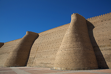 Fortress Wall, Ark of Buhkara, Buhkara, Uzbekistan