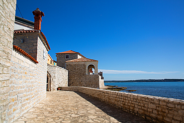 Belvedere Historical Site, dating from 1649, Old Town, Novigrad, Croatia, Europe