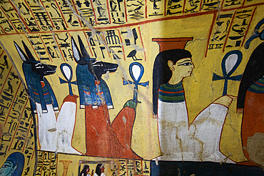 Tomb of Pashedu, TT3, Deir el-Medina Tombs (Worker Tombs), Thebes, UNESCO World Heritage Site, Luxor, Egypt, North Africa, Africa