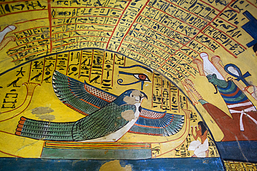 Tomb of Pashedu, TT3, Deir el-Medina Tombs (Worker Tombs), Thebes, UNESCO World Heritage Site, Luxor, Egypt, North Africa, Africa