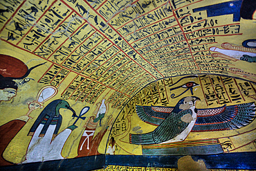 Tomb of Pashedu, TT3, Deir el-Medina Tombs (Worker Tombs), Thebes, UNESCO World Heritage Site, Luxor, Egypt, North Africa, Africa