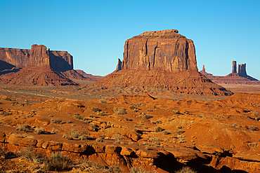 Merrick Butte, Monument Valley Navajo Tribal Park, Utah, USA