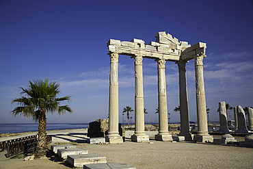 Temple of Apollo, 2nd Century AD, Side, Antalya, Turkey