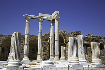 Athena Temple (2nd Century BC), Side, Antalya, Turkey