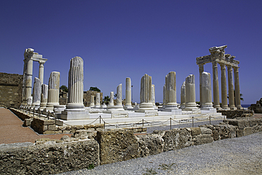 Athena Temple (2nd Century BC), Side, Antalya, Turkey