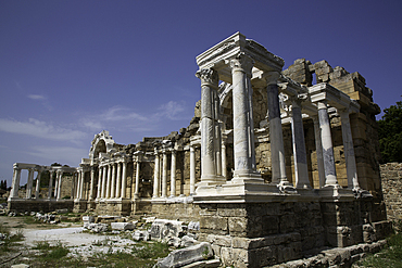 Nymphaeum (Roman Monumental Fountain), 2nd Century AD, Side, Antalya, Turkey