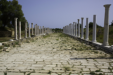 Colonnaded Roman Road, 2nd Century AD, Side, Antalya, Turkey