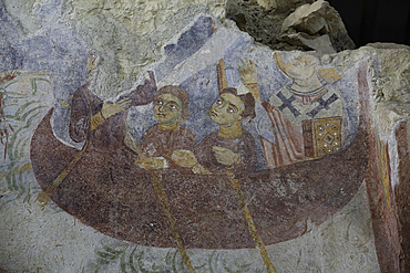 Frescoes, St Nickolas Church, 4th Century, Myra Acient City, Demre, Antalya, Turkey