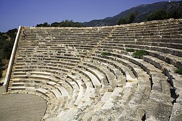 Antiphellos Theater (Helenistic), 1st Century BC, Kas, Antalya, Turkey