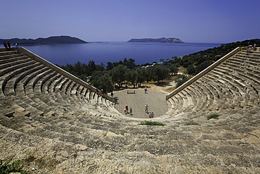 Antiphellos Theater (Helenistic), 1st Century BC, Kas, Antalya, Turkey