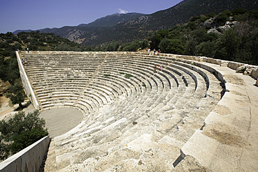Antiphellos Theater (Helenistic), 1st Century BC, Kas, Antalya, Turkey