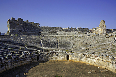 Roman Theater, 2nd Century BC, Xanthos Archaeological Site, Originally Founded 8th Century BC, UNESCO World Heritage Site, Near Kalkan, Antalya, Turkey