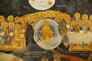Bzantine Frescoes, Kariye Mosque (also Church of the Holy Savior of Chora), 4th Century AD, UNESCO World Heritage Site, Istanbul, Turkey