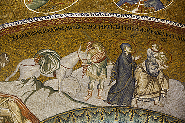 Bzantine Mosaics, Kariye Mosque (also Church of the Holy Savior of Chora), 4th Century AD, UNESCO World Heritage Site, Istanbul, Turkey
