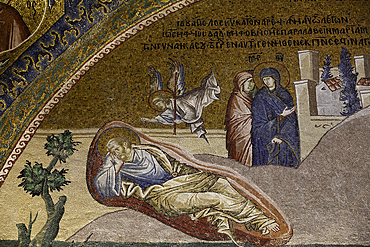 Bzantine Mosaics, Kariye Mosque (also Church of the Holy Savior of Chora), 4th Century AD, UNESCO World Heritage Site, Istanbul, Turkey