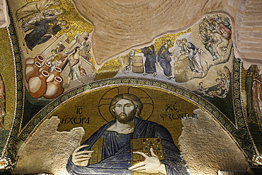 Bzantine Mosaics, Kariye Mosque (also Church of the Holy Savior of Chora), 4th Century AD, UNESCO World Heritage Site, Istanbul, Turkey