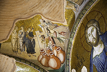 Bzantine Mosaics, Kariye Mosque (also Church of the Holy Savior of Chora), 4th Century AD, UNESCO World Heritage Site, Istanbul, Turkey