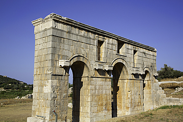 The Arch of Modestus, 1st Century AD, Patara Ancient City (origins back to 5,500 BC), Patara National Park, Antalya, Turkey