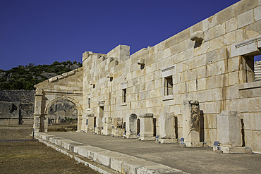 The Bouleuterion (Council House), 1st Century, Patara Ancient City (origins back to 5,500 BC), Patara National Park, Antalya, Turkey
