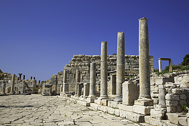Marble Columns, Harbor Street, 2nd Century BC, Patara Ancient City (origins back to 5,500 BC), Patara National Park, Antalya, Turkey