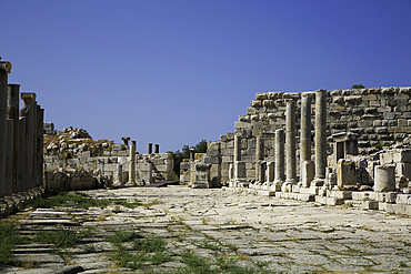 Harbor Street, 2nd Century BC, Patara Ancient City (origins back to 5,500 BC), Patara National Park, Antalya, Turkey