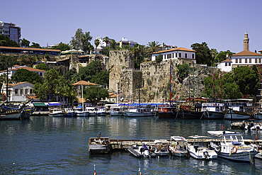 Boats, Antalya Kaleici Marina, Antalya, Antalya Province, Turkey