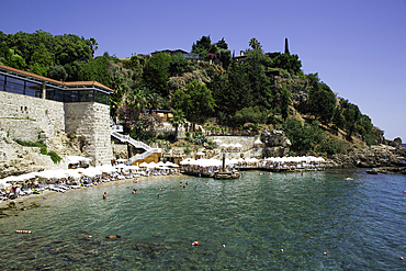 Mermerli Beach, Kaleici, Antalya, Antalya Province, Turkey