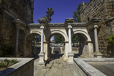 Hadrian's Gate, 130 AD, Antalya, Antalya Province, Turkey
