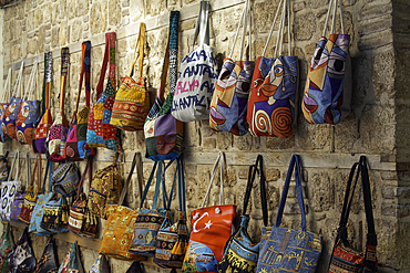 Colorful Tote Bags for Sale, Kaleici, Antalya, Antalya Province, Turkey