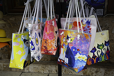Colorful Tote Bags for Sale, Kaleici, Antalya, Antalya Province, Turkey