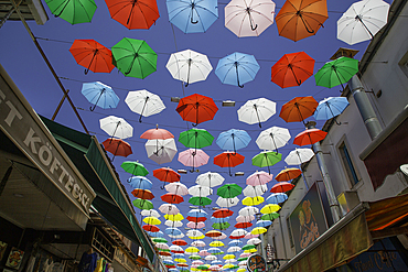 Umbrella Street, Antalya, Antalya Province, Turkey