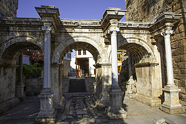 Hadrian's Gate, 130 AD, Antalya, Antalya Province, Turkey