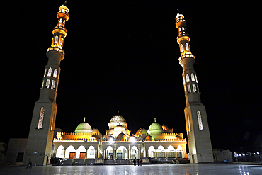The central mosque at Hurghada, Egypt