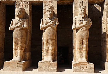 Temple details at Karnak, UNESCO World Heritage Site, Luxor, Egypt